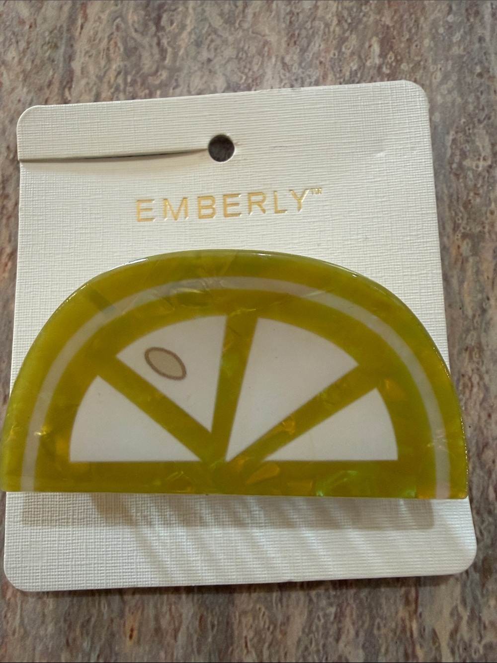 NEW Emberly Citrus Hair Clip
